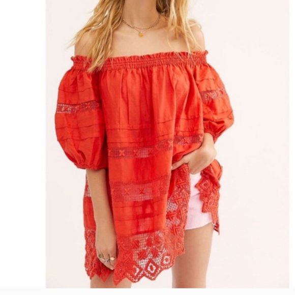 Free People Tops - Free People Sounds Of Summer Tunic Dress Size XS